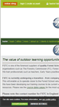 Mobile Screenshot of forestschooltraining.co.uk